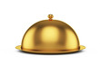 Closed godlen cloche