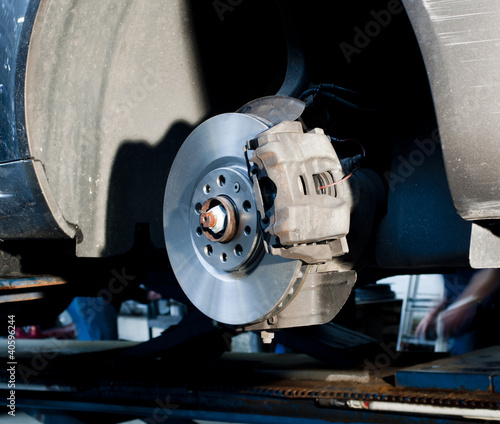 Photo: Freinage automobile Freinage automobile