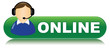 ONLINE MAN SUPPORT ICON