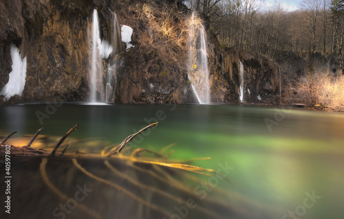 Photo: Plitvice waterfalls Plitvice waterfalls