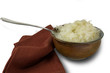 Sauerkraut in a Brown Bowl Isolated Sauerkraut in a Brown Bowl Isolated