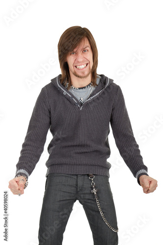 Photo: Man happy with his success Man happy with his success