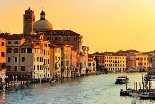 Photo: Grand Canal in Venice, Italy Grand Canal in Venice, Italy