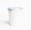 Plastic container for dairy foods