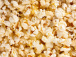 Close-up shot of popcorn Close-up shot of popcorn