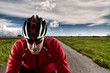 Cyclist on the road