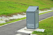 Photo: Green Waste Container In The Park Green Waste Container In The Park