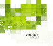 Shine green colorful mosaic background