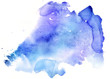 Abstract blue watercolor background