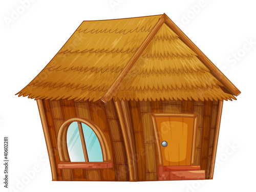 Cartoon Straw Hut