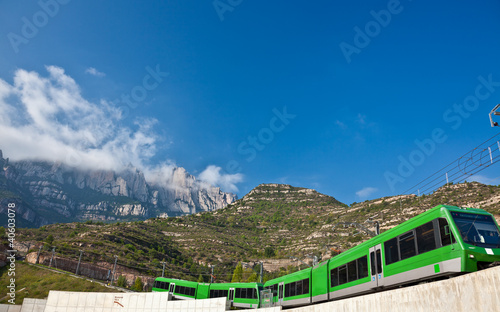 Photo: Monserrat mountains Monserrat mountains