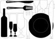 white and black ware background