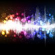 waveform music background