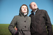 Young Couple enjoy Sunlight Young Couple enjoy Sunlight