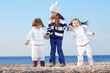 Kids at the beach