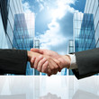 Business handshake Business handshake
