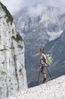 Little boy in the mountain