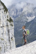 Little boy in the mountain