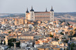 Vista del Alcazar de Toledo (España)