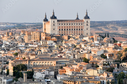 Photo: Vista del Alcazar de Toledo (España) Vista del Alcazar de Toledo (España)