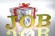 3D Geldgeschenk weiss - JOB