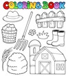 Coloring book farm theme 2
