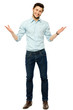 Man gesturing