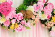 Wedding flower line Wedding flower line