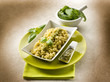 risotto with pesto sauce
