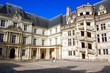 Photo : Château de Blois. Spiral staircase in the Francis I wing. Château de Blois. Spiral staircase in the Francis I wing.
