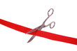 scissors and ribbon