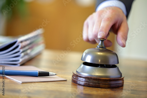 Photo: Hotel service bell Hotel service bell