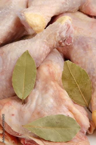 Photo: chicken thighs with bay leaf chicken thighs with bay leaf