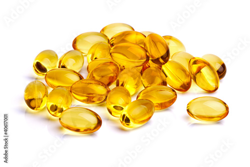 Photo: Fish oil capsules Fish oil capsules