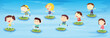 kids jumping