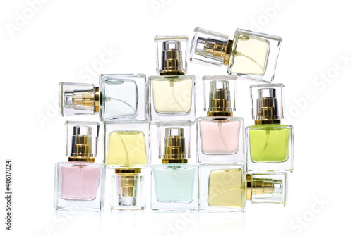 Photo: Bottles of perfume Bottles of perfume