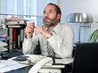 Pensive businessman