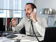 Businessman on the phone