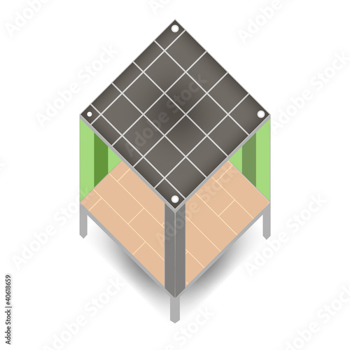 Vector: modern house modern house