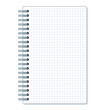 Vector: Carnet à petits carreaux Carnet à petits carreaux