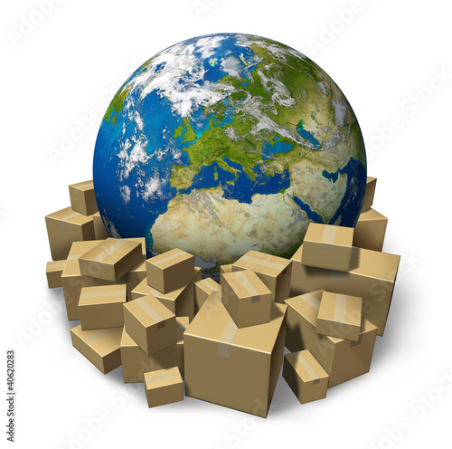 Illustration: Europe-Package-Delivery Europe-Package-Delivery