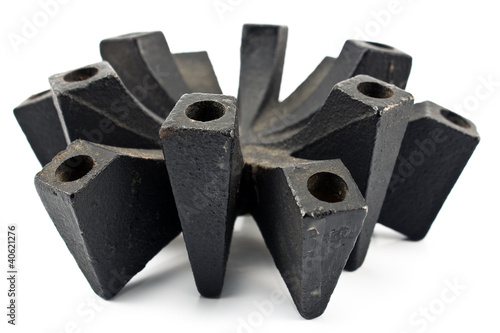 Photo: Iron candlestick Iron candlestick