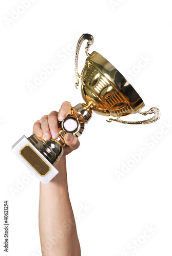 Photo: Golden trophy Golden trophy