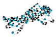 Bead necklaces