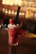 Cocktail mit Erbeeren