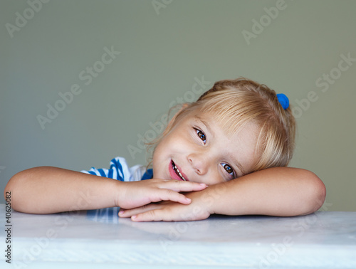 Photo: Beautiful little girl Beautiful little girl