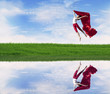 Woman enjoying freedom