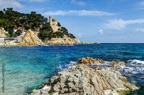 Photo: mediterranean sea at the Costa Brava - Lloret de Mar, Spain mediterranean sea at the Costa Brava - Lloret de Mar, Spain