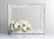 beautiful white frame