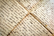 old handwritten letter